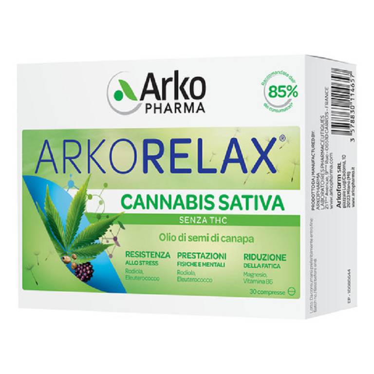ARKORELAX CANNABIS SATIVA30CPR