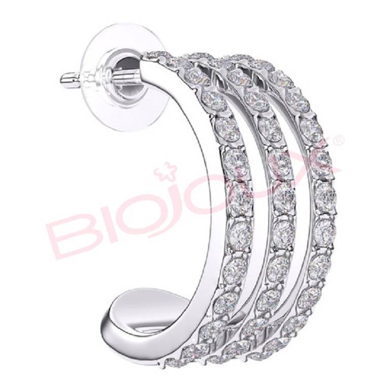 BJT202 ORECCHINI MIAMI HOOP SS