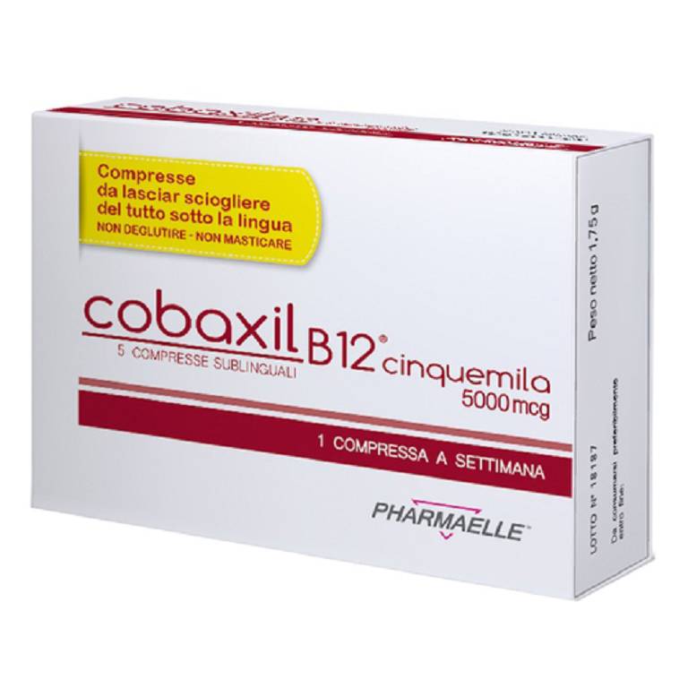 COBAXIL B12 5000MCG 5CPR SUBL COBAXIL B12 5000MCG 5CPR SUBL