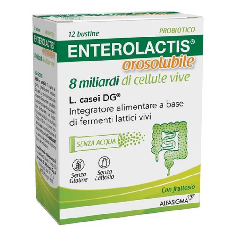 ENTEROLACTIS OS 8MD 12BUST
