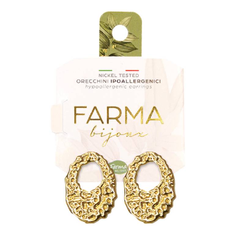 FARMA BIJOUX OVALE MARTELLATO
