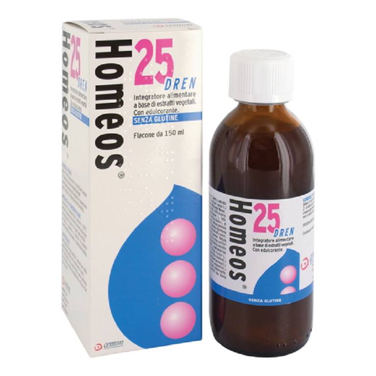 HOMEOS 25 GOCCE DREN 150ML