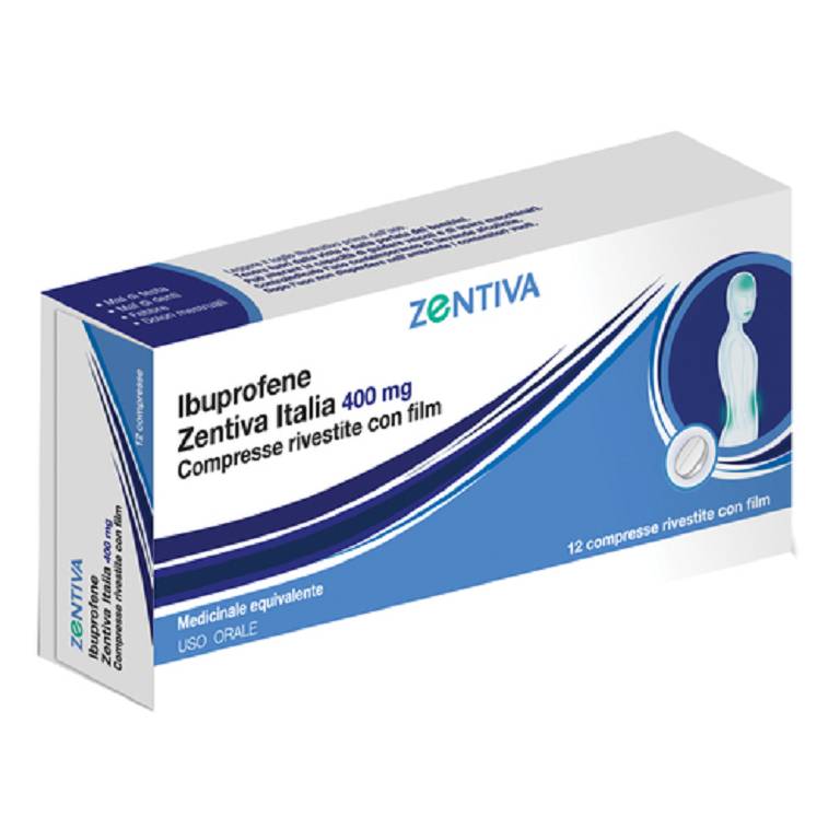 IBUPROFENE ZEN*12CPR 400MG