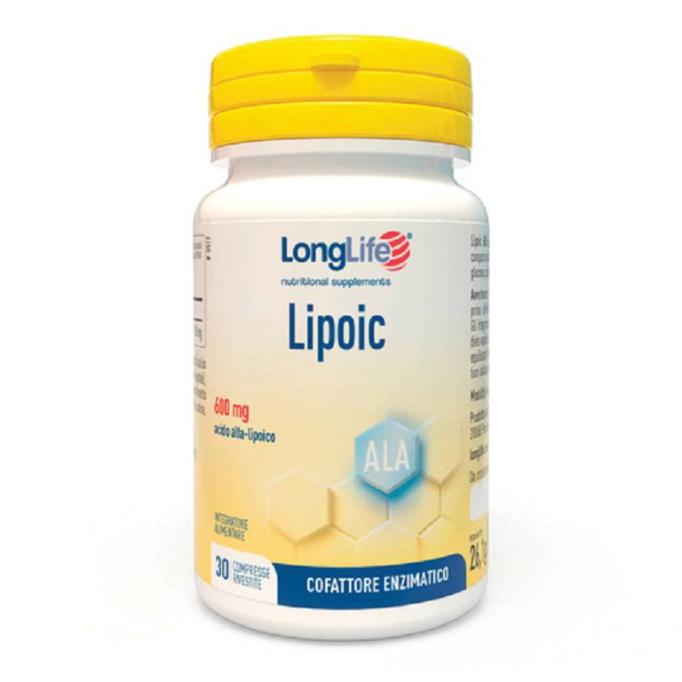 LONGLIFE LIPOIC 600 30CPR