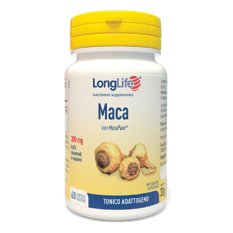 LONGLIFE MACA 60CPS VEGETALI