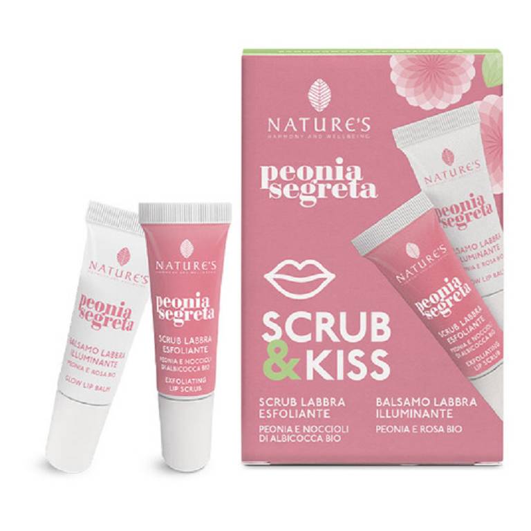 NATURE'S PEONIA KIT SCRUB&KISS