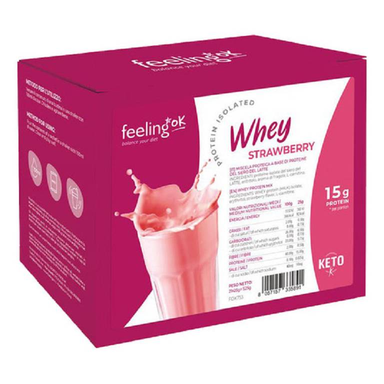 +PROTEIN WHEY STRAWBERRY 21BUS