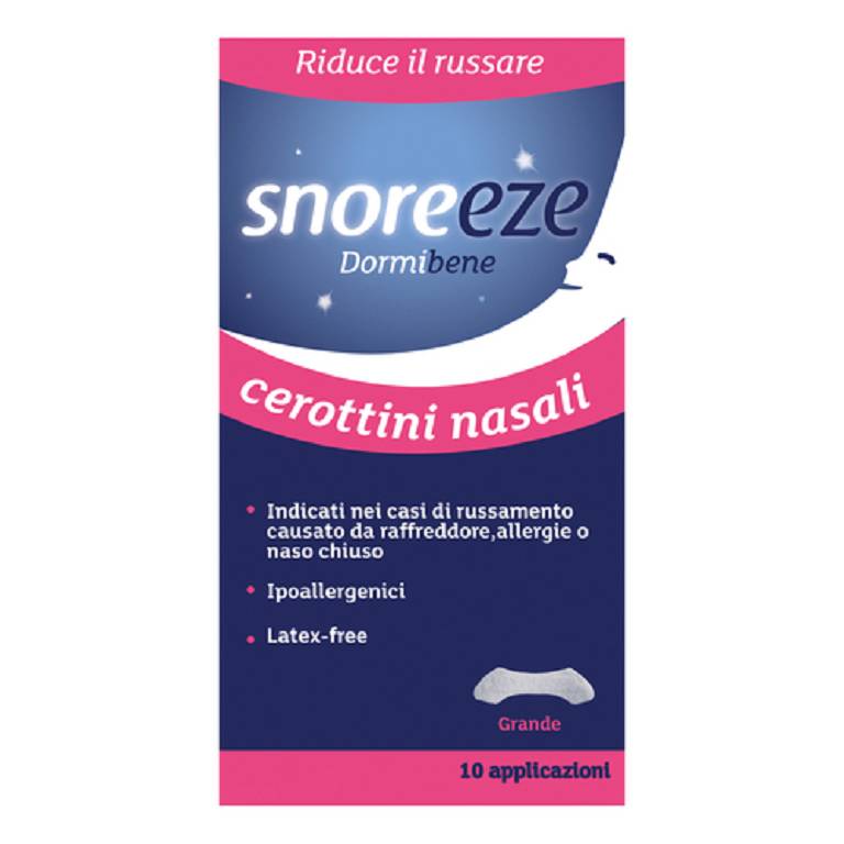 SNOREEZE CEROTTO NAS GR 10PZ
