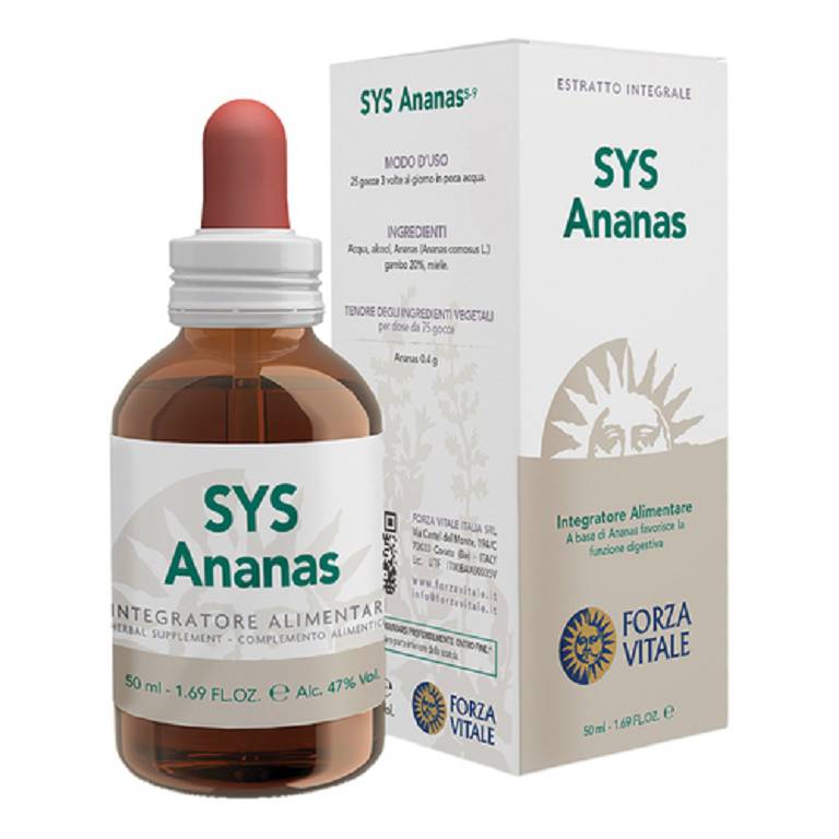 SYS ANANAS GOCCE 50ML SYS ANANAS GOCCE 50ML