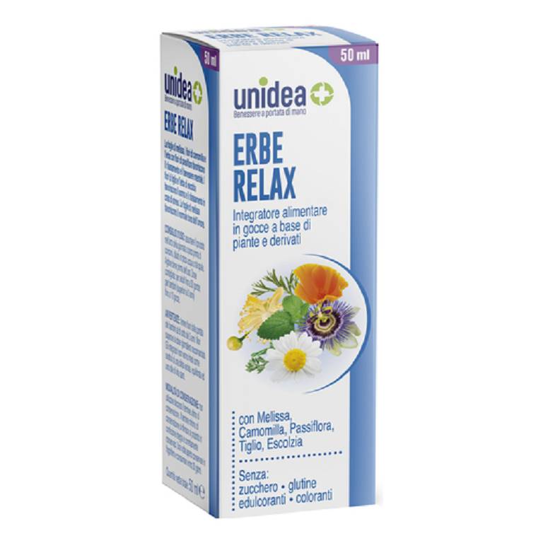 UNIDEA ERBE RELAX 50ML GOCCE