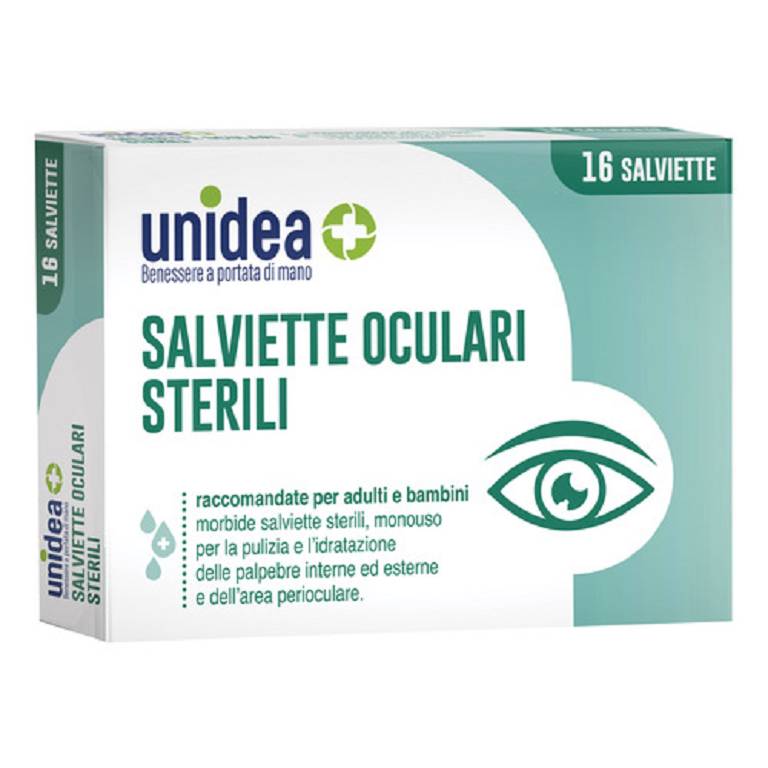 UNIDEA SALVIETTE OCUL STER16PZ