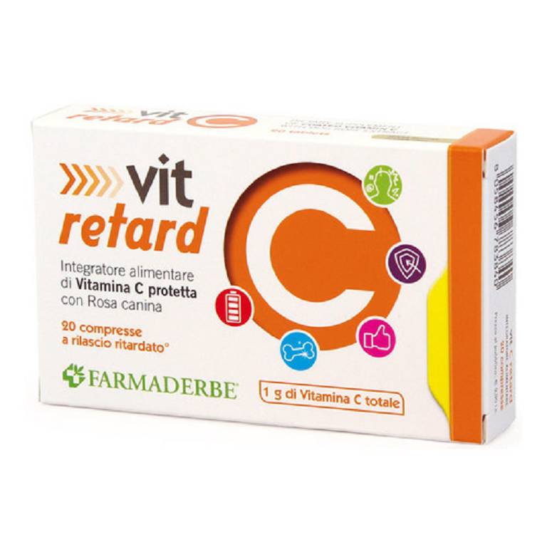 VIT C RETARD 20CPR