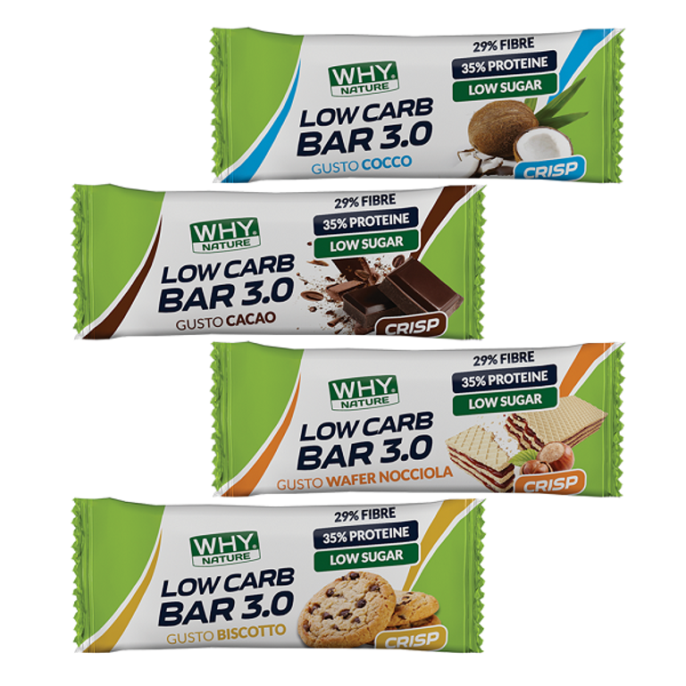 WHYNATURE LOW CARB BAR 3,0 NOC
