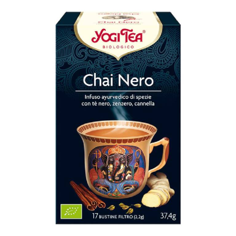 YOGI TEA CHAI NERO INF AYURVED YOGI TEA CHAI NERO INF AYURVED
