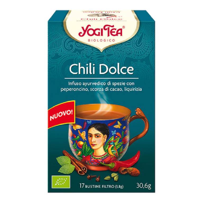 YOGI TEA CHILI DOLCE BIO 17FIL YOGI TEA CHILI DOLCE BIO 17FIL