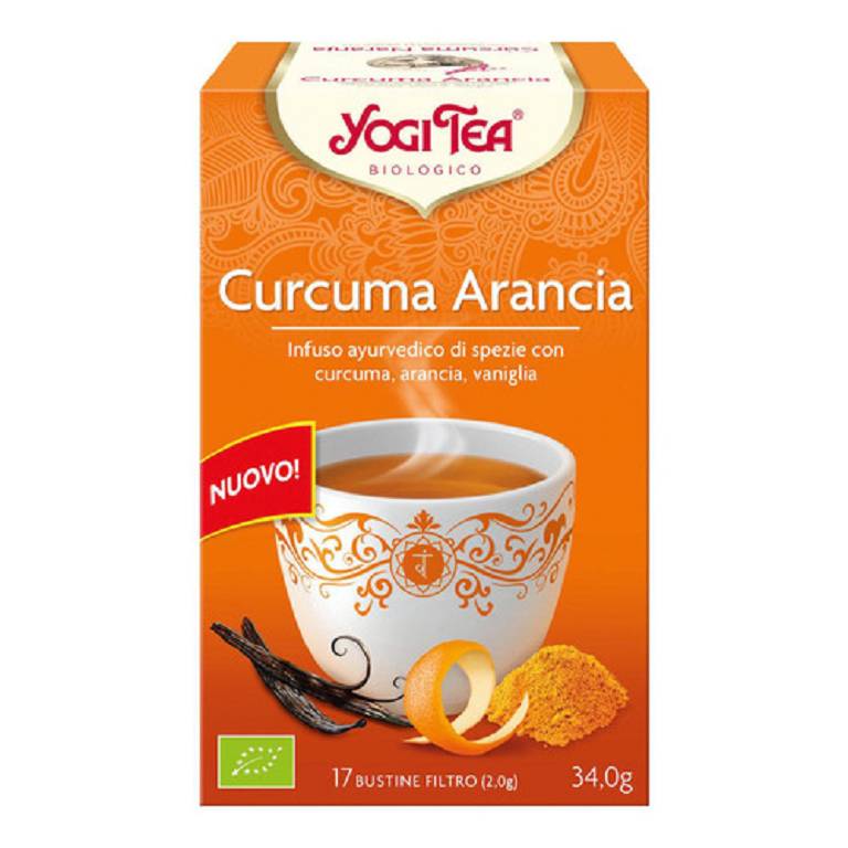 YOGI TEA CURCUMA ARANCIA 34G YOGI TEA CURCUMA ARANCIA 34G